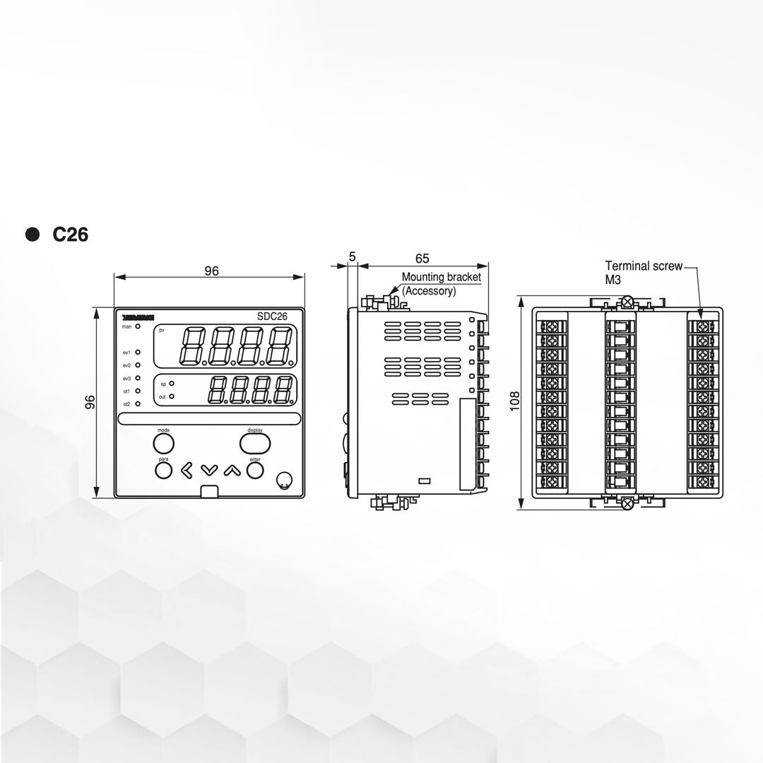 C26TC0UA50D0 | Single Loop Controller C26TC0UA50D0 | Single Loop Controller